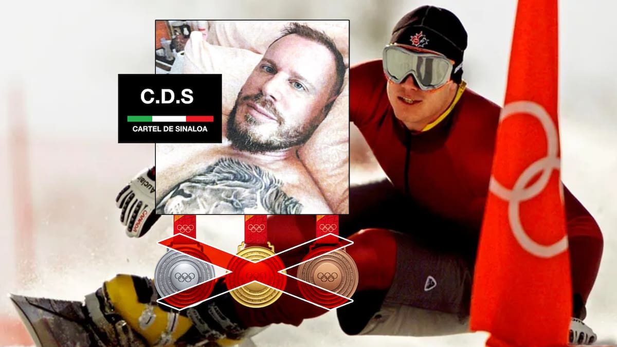 Luego de que triunfó como atleta olímpico perdió todas sus medallas y le decomisan drogas, Ryan James Wedding era buscado por el FBI y fue ligado al Cártel de Sinaloa