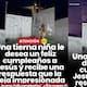 Niña le desea feliz cumpleaños a Jesús y recibe una señal en el cielo
