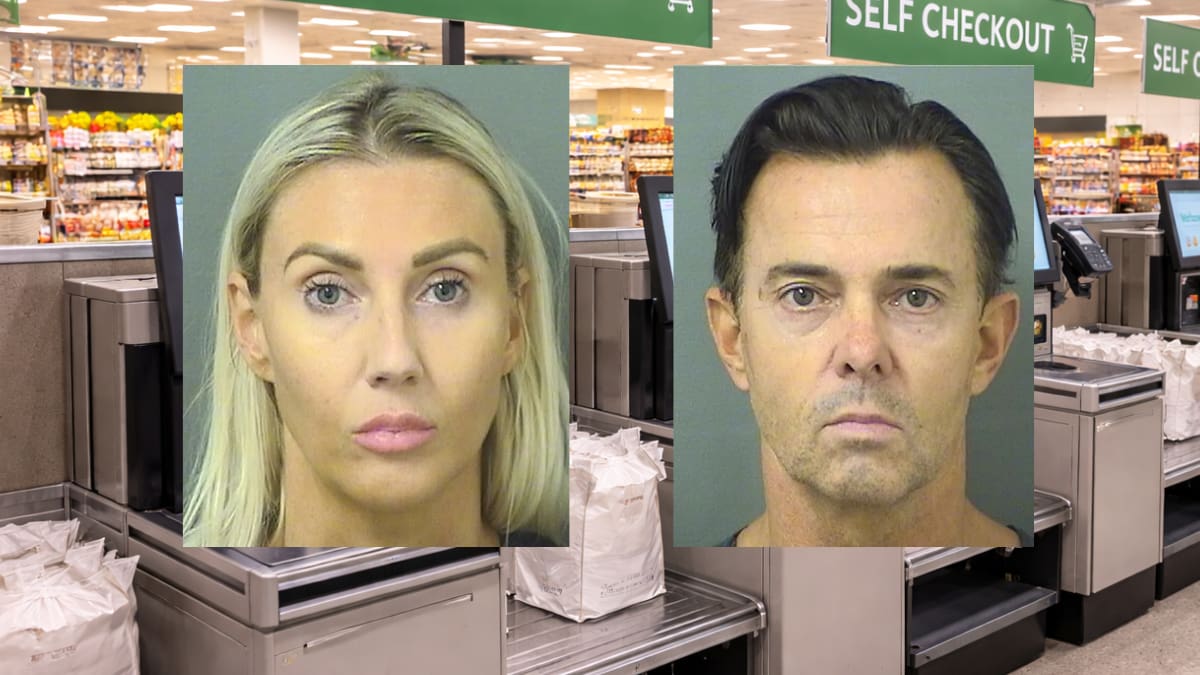 En redes presumían una vida de lujos, pero en el supermercado abusaban del sistema de autocobro para pagar menos y ahora enfrentan cargos de robo por más de 5,000 dólares