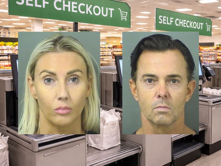 En redes presumían una vida de lujos, pero en el supermercado abusaban del sistema de autocobro para pagar menos y ahora enfrentan cargos de robo por más de 5,000 dólares