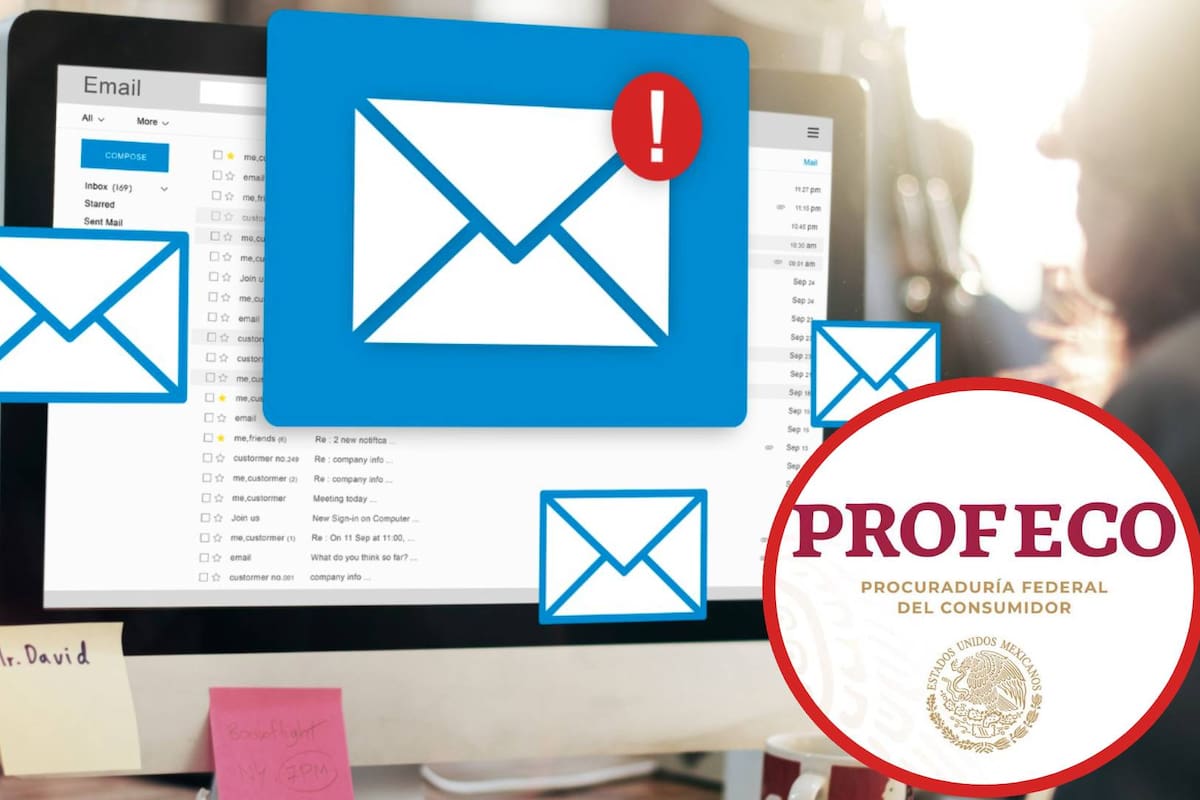 Profeco alerta por correos falsos que piden pagos para evitar clausuras; así pueden detectarse