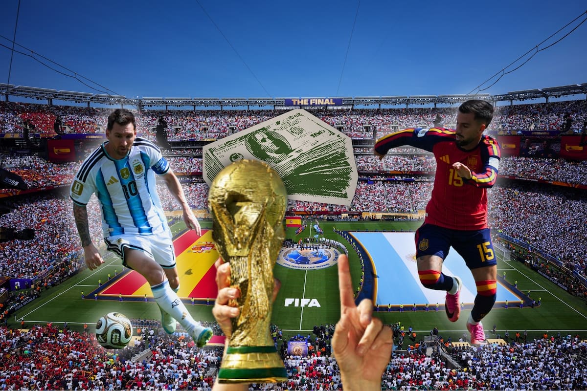 Los ganadores de la Copa del Mundo recibirán 918 millones de pesos luego de que la FIFA elevó su fondo total, pero es mucho menos de lo que reparten los grandes torneos de clubes en Europa o el Mundial de Clubes