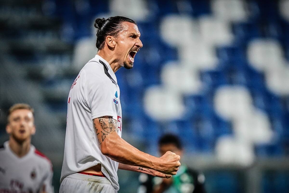 Con doblete de Zlatan, Milán supera Sassuolo