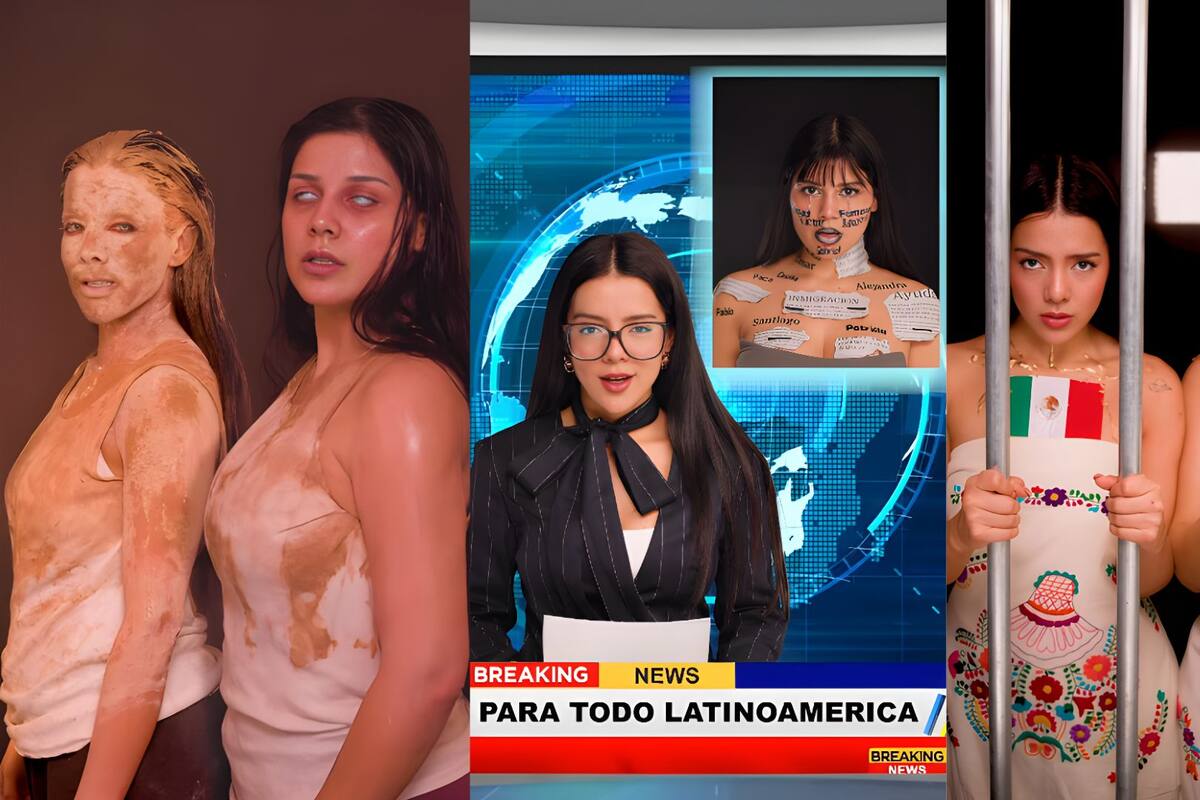 Doris Jocelyn desata polémica con trend sobre migrantes en EU