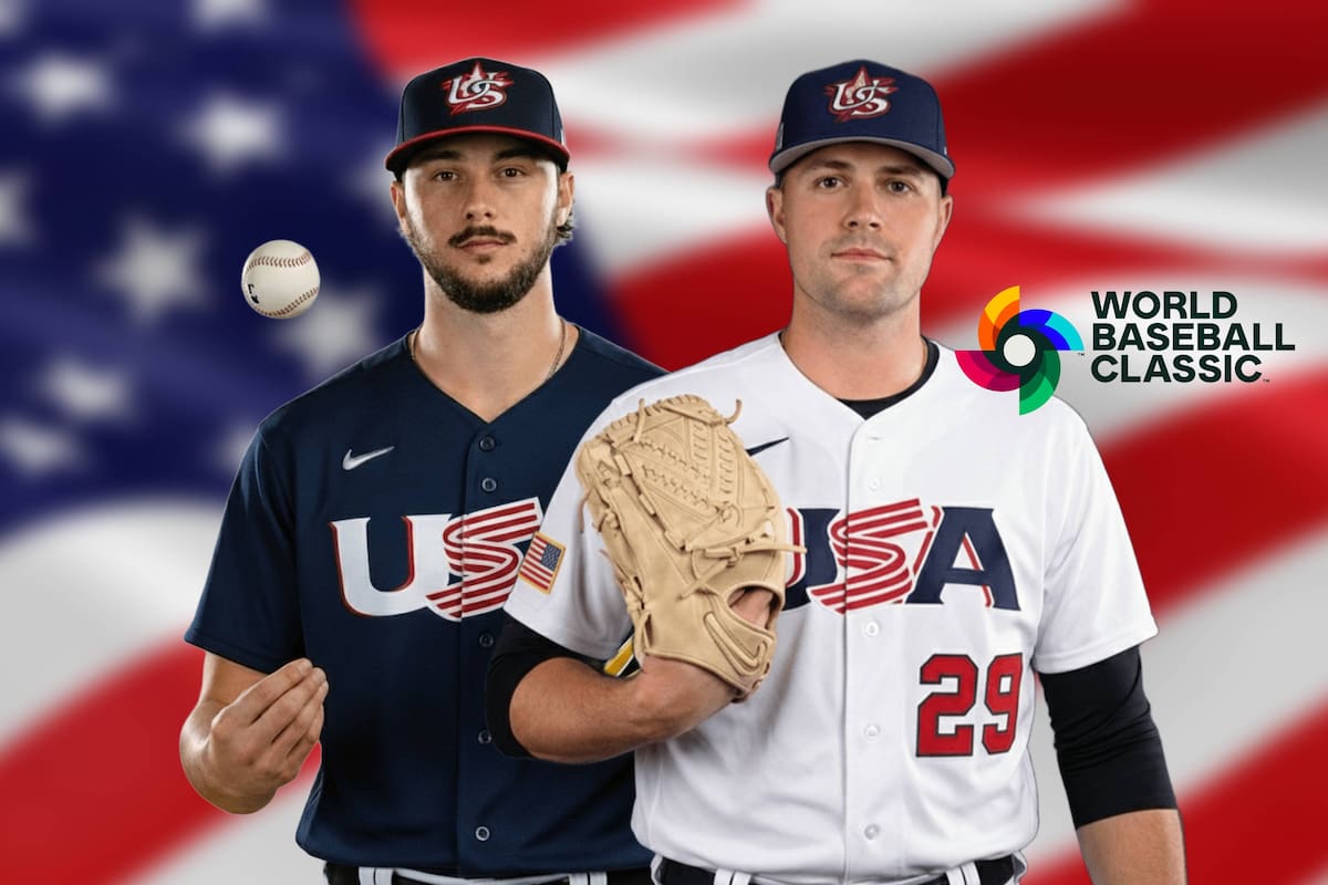 El temible staff de pitcheo de Estados Unidos al que se enfrentará México en el Clásico Mundial de Beisbol 2026
