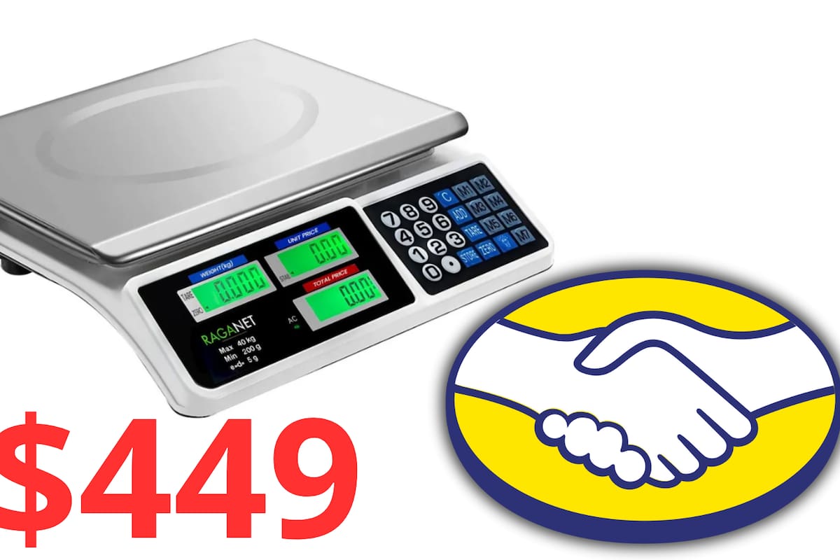 Oferta en Mercado Libre: Báscula digital Raganet con 17% de descuento