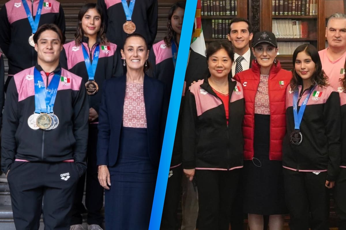 Claudia Sheinbaum subirá sueldo a Ma Jin, entrenadora de Osmar Olvera