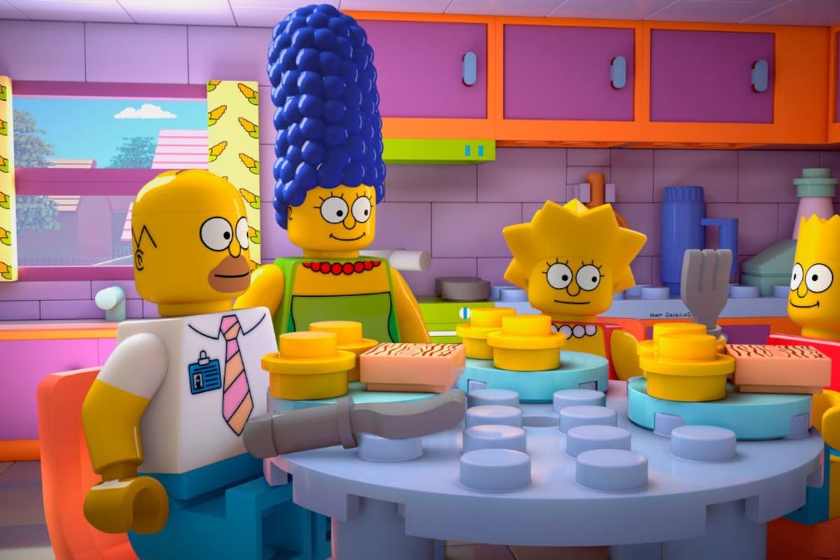 El episodio más costoso de Los Simpson fue animado con pizas de Lego