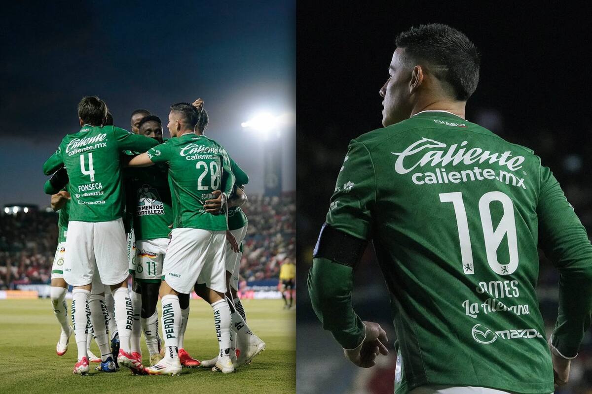 ¡Dos asistencias de James y el León es líder de la Liga MX!