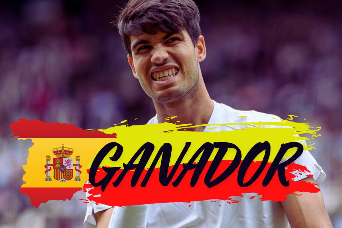 Tenis: Carlos Alcaraz vence a Djokovic en sets corridos y se proclama campeón de Wimbledon 2024
