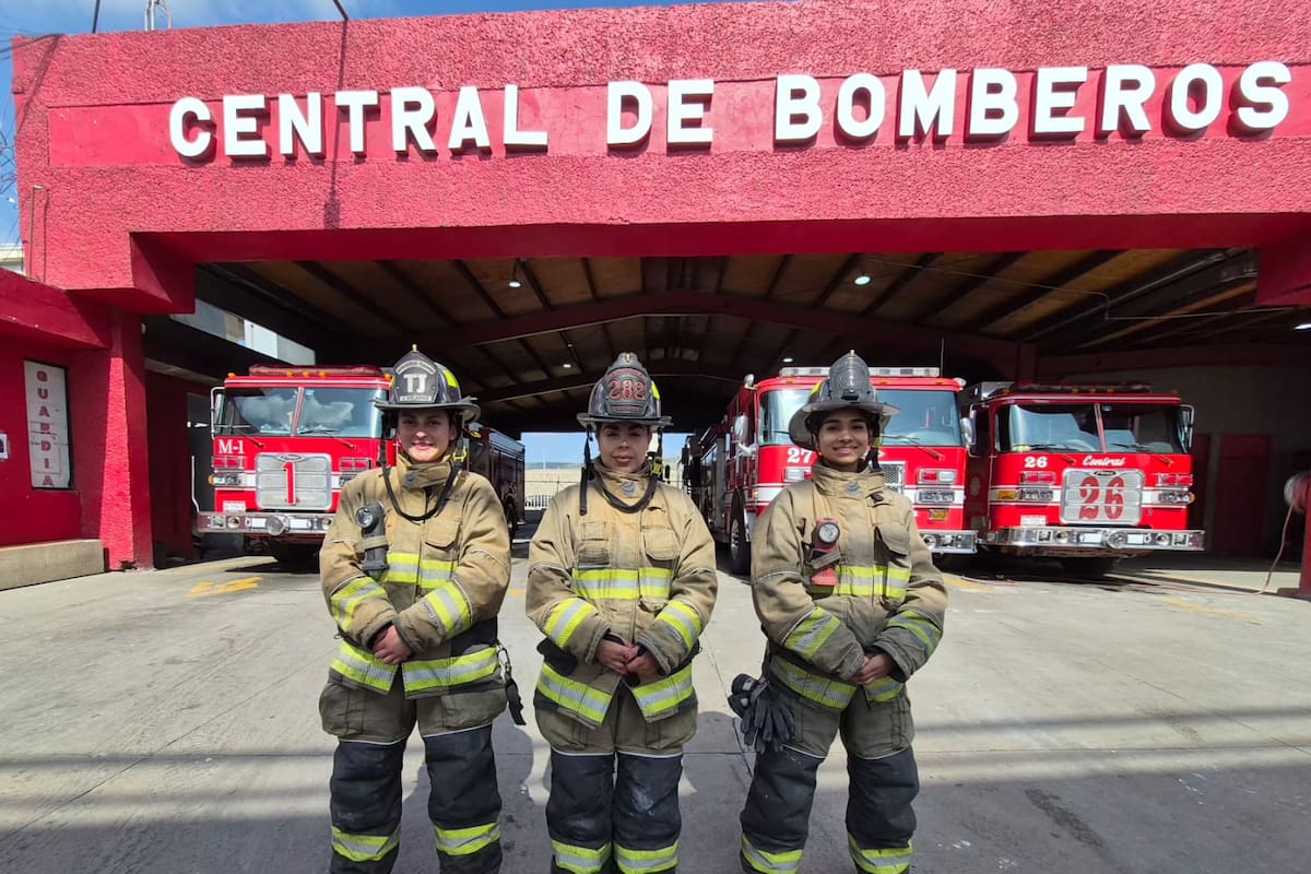 8M: Bombera de Tijuana lidera rescates y rompe brecha en emergencias
