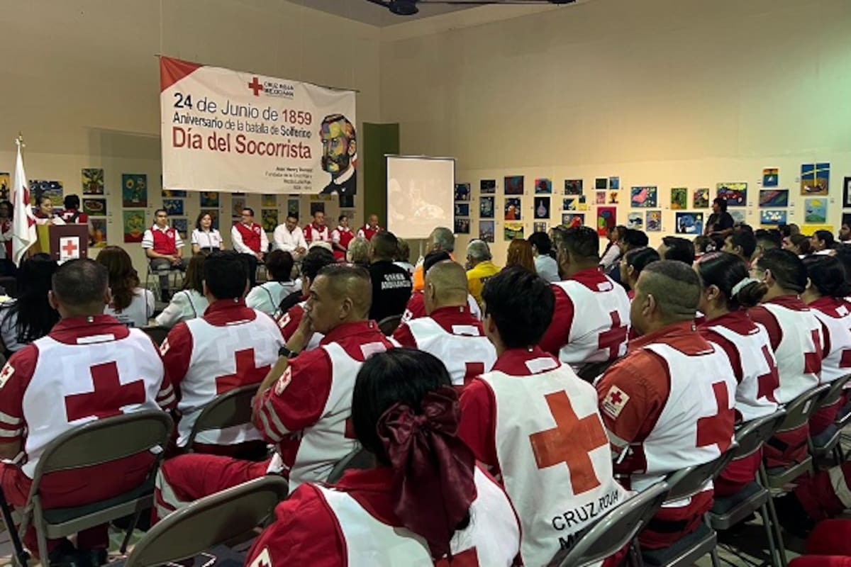 Celebran a socorristas de Cruz Roja Mexicali