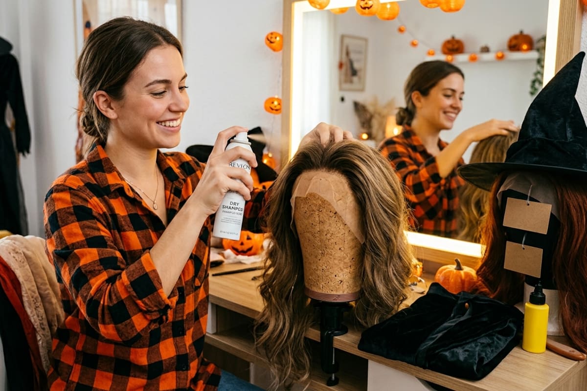 El truco del shampoo seco y el secreto del encaje: cómo elegir la peluca perfecta para tu disfraz de Halloween sin tirar tu dinero