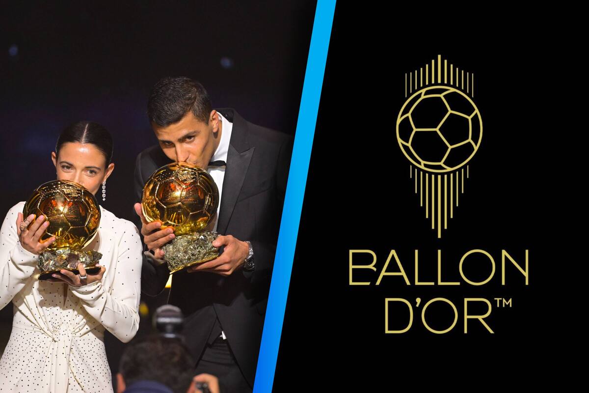 Rodri y Aitana Bonmatí ganan el Balón de Oro 2024: Todos los ganadores y sorpresas de la noche