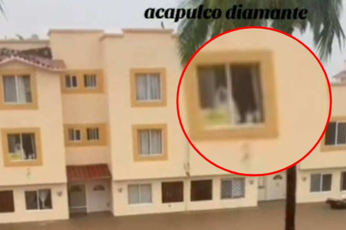 VIRAL: Capta supuesto fantasma mientras grababa un video del desastre en Acapulco