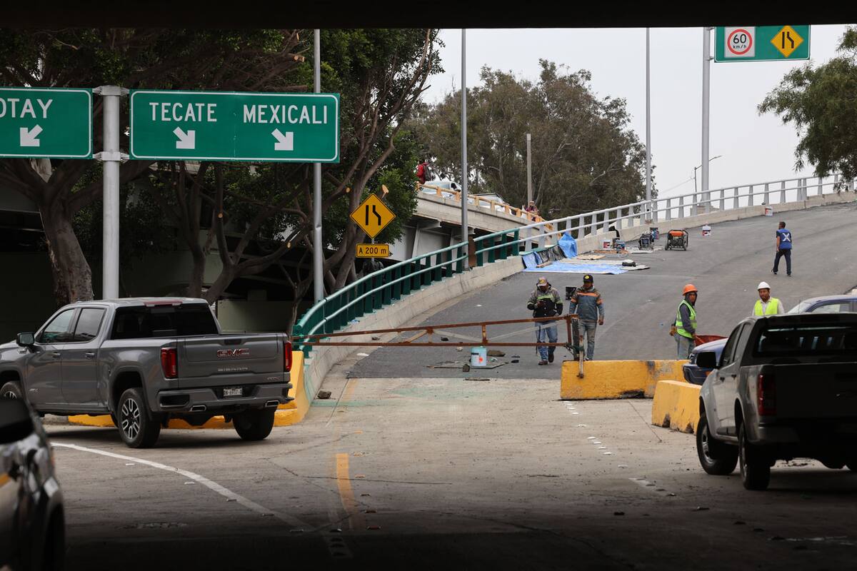 Reabrirán este lunes puente El Chaparral
