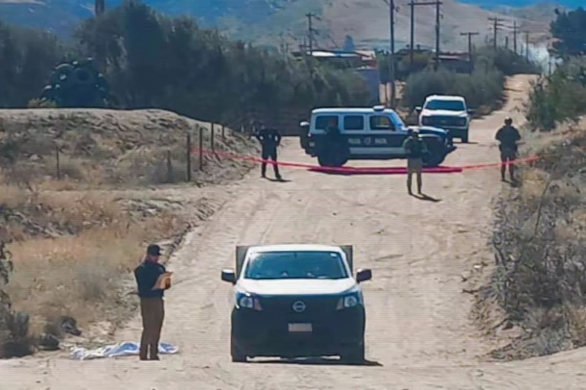 Localizan a hombre con impactos de bala en Valle de Guadalupe