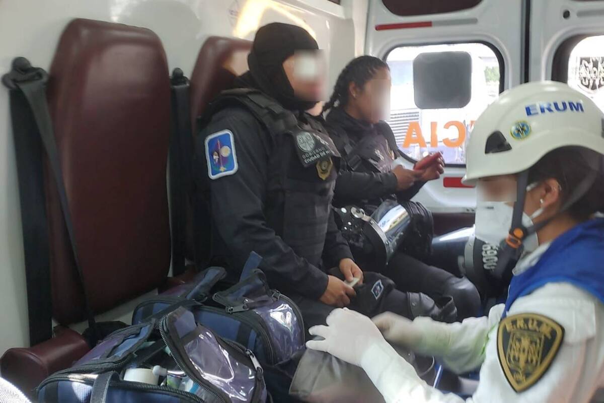 8M en México: Reportan policía herida con picahielo en el pómulo; hay 11 lesionados más