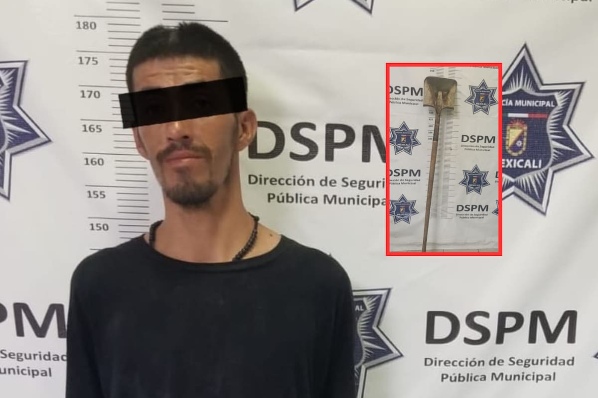 Intentó asesinar a “palazos” a un hombre que dormía en la vía pública en Valle Dorado