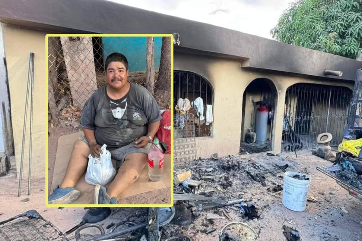 Requiere Jorge y su familia ayuda para salir adelante luego del incendio de su casa
