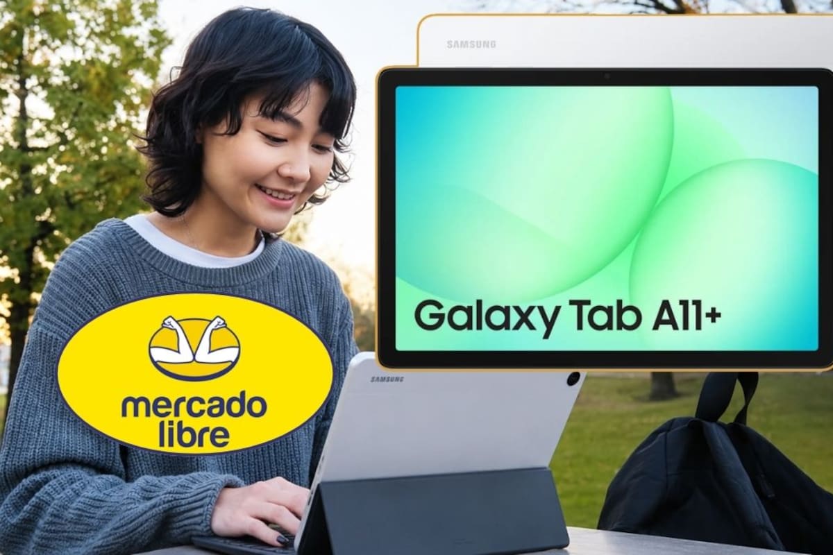 La tablet Samsung Galaxy Tab A11+ baja a 3,599 pesos en Mercado Libre con envío gratis y pago a meses