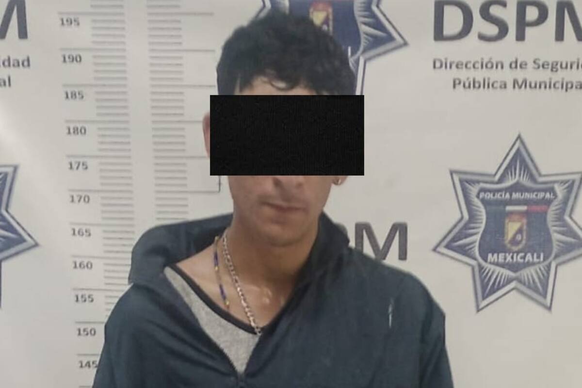 Detienen a hombre con cuchillo en la Progreso; lo vinculan a robo con violencia