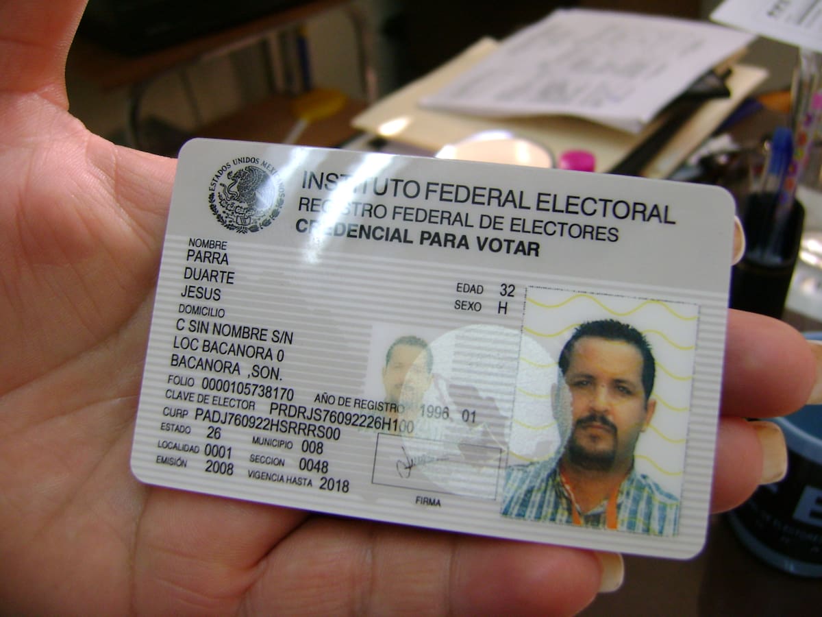 La CURP es un dato incluido en la INE.