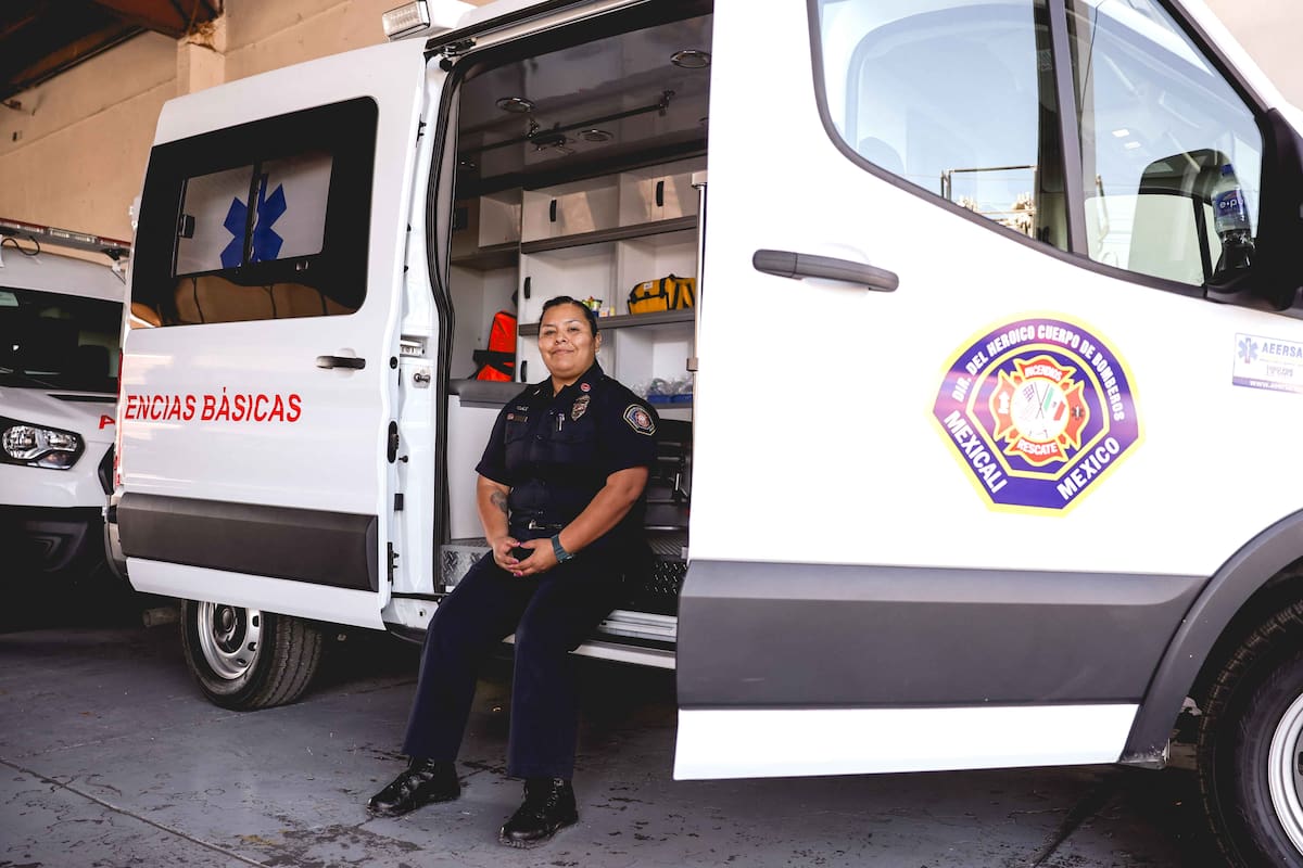 Sly Roxana Pérez Cabrera, de 38 años, tiene más de 12 años como voluntaria y cinco como empleada en la corporación l Foto: Daniel Reséndiz