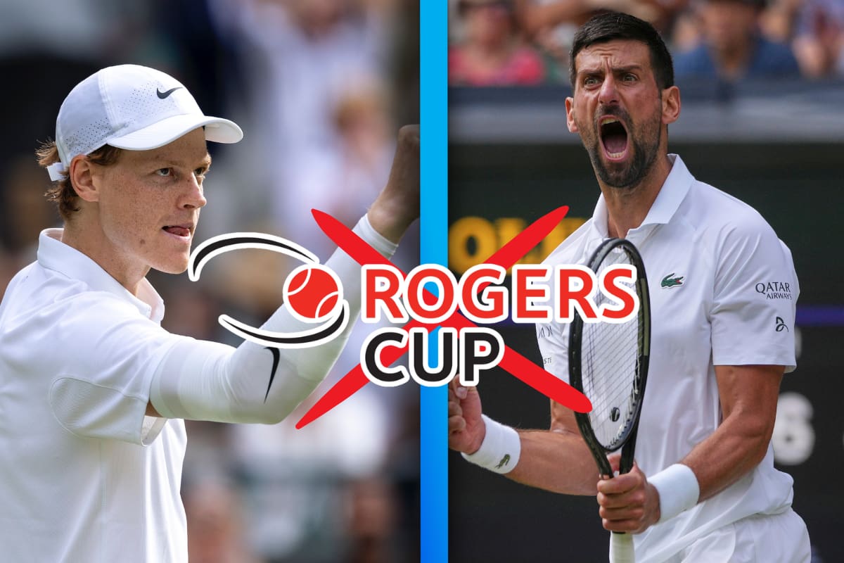 ¿Por qué Novak Djokovic y Jannik Sinner no estarán en el Masters 1000 de Toronto?
