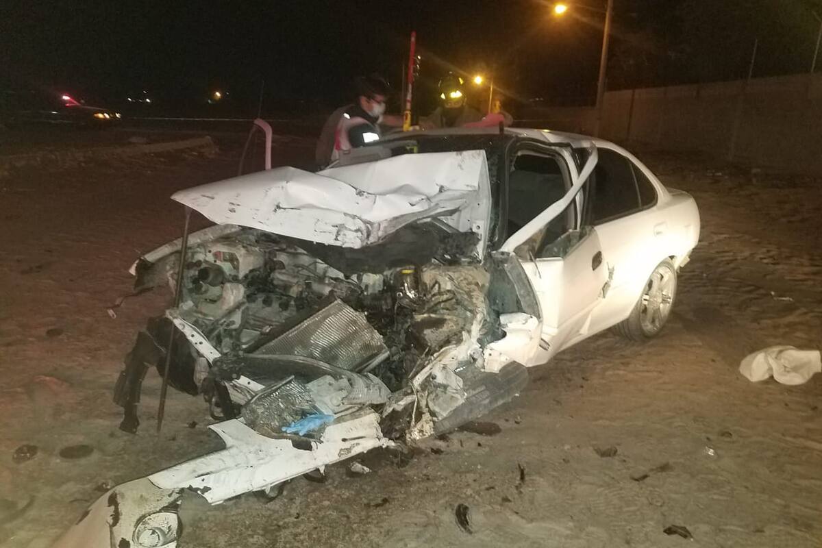 Muere joven tras choque, en SLRC