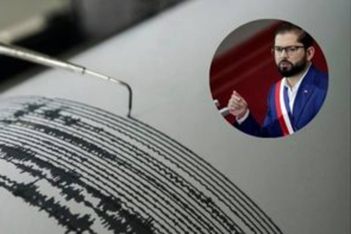 “No hay reporte de heridos ni accidentes “: Presidente de Chile Gabriel Boric tras fuerte sismo