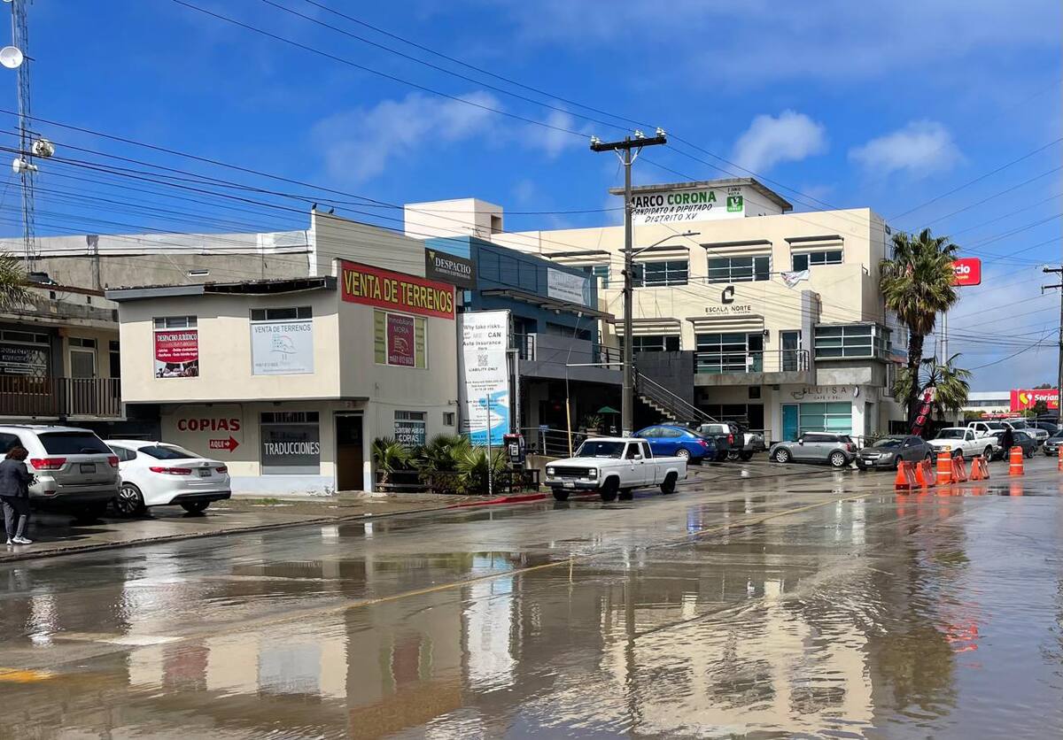 La Zona Sur de la ciudad fue la más afectada por las precipitaciones.