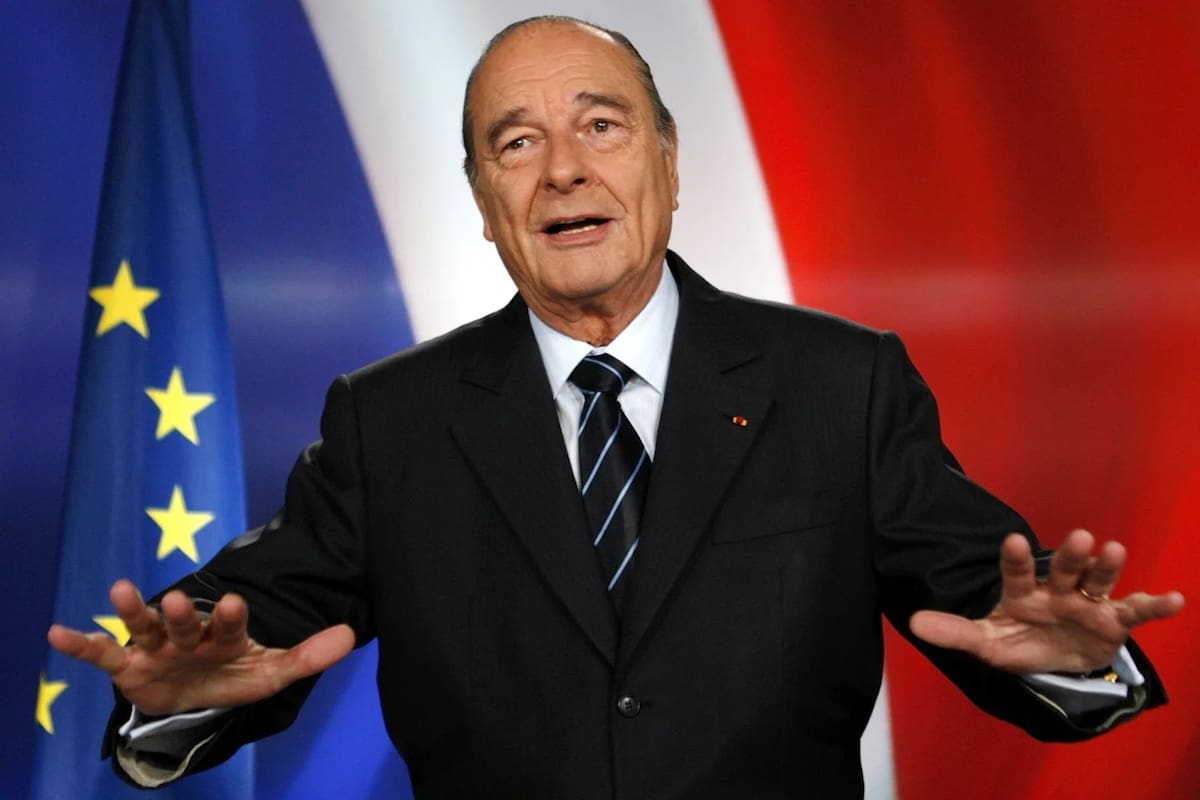 El expresidente francés, Jacques Chirac. | Crédito: AP
