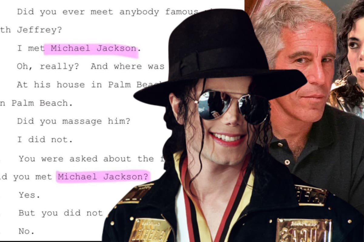 ¿Qué se dice de Michael Jackson en los documentos de Epstein?