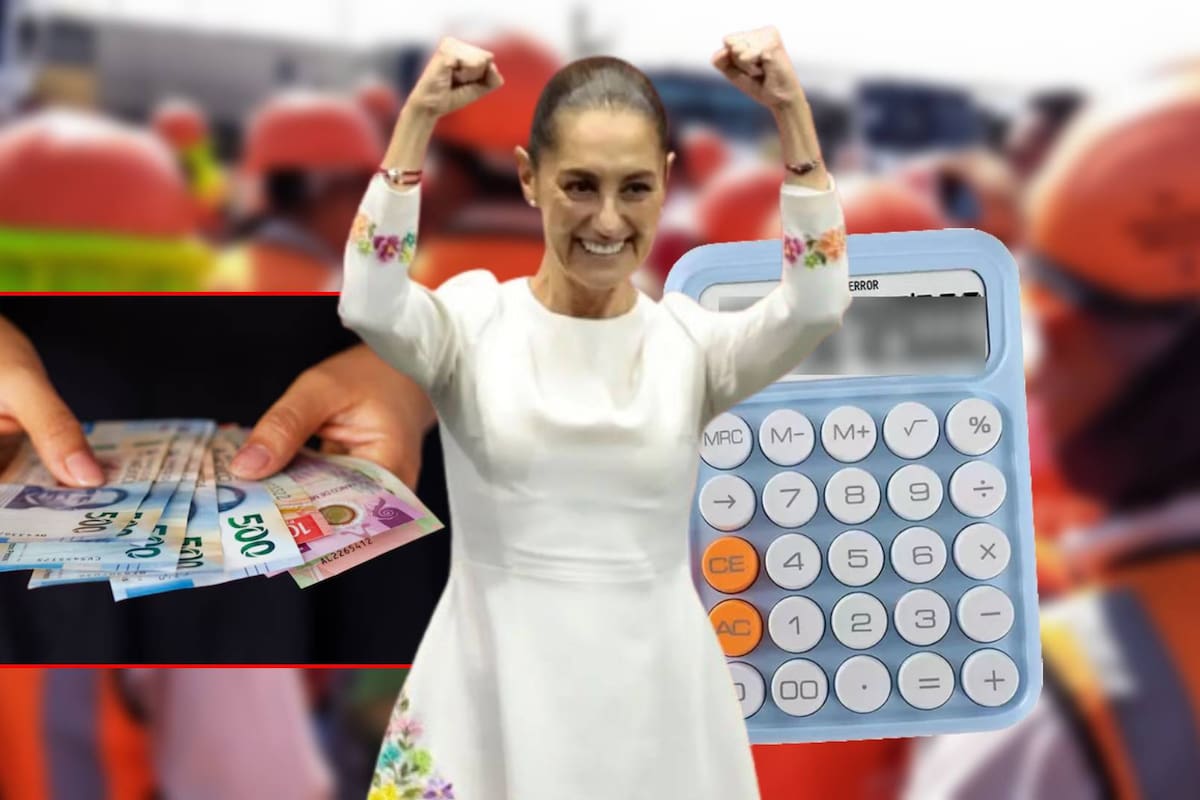 Este sería el salario mínimo 2025 con el aumento que Claudia Sheinbaum propone