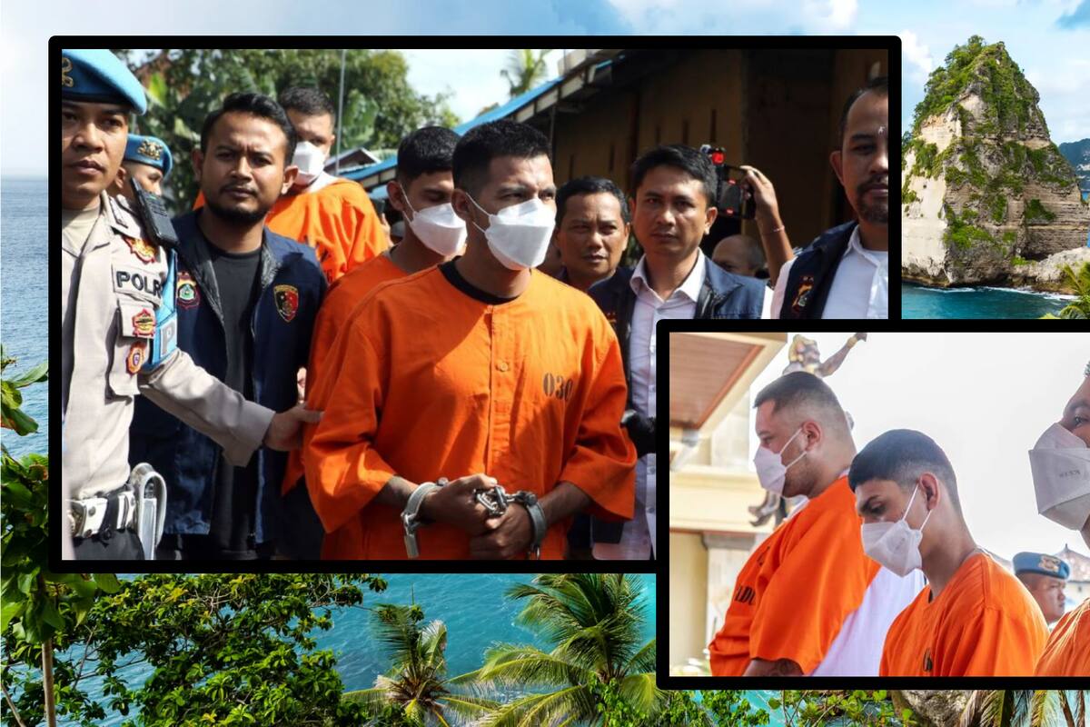 Condenan a 4 mexicanos en Bali por robo y tiroteo, cumplirán casi 4 años de prisión