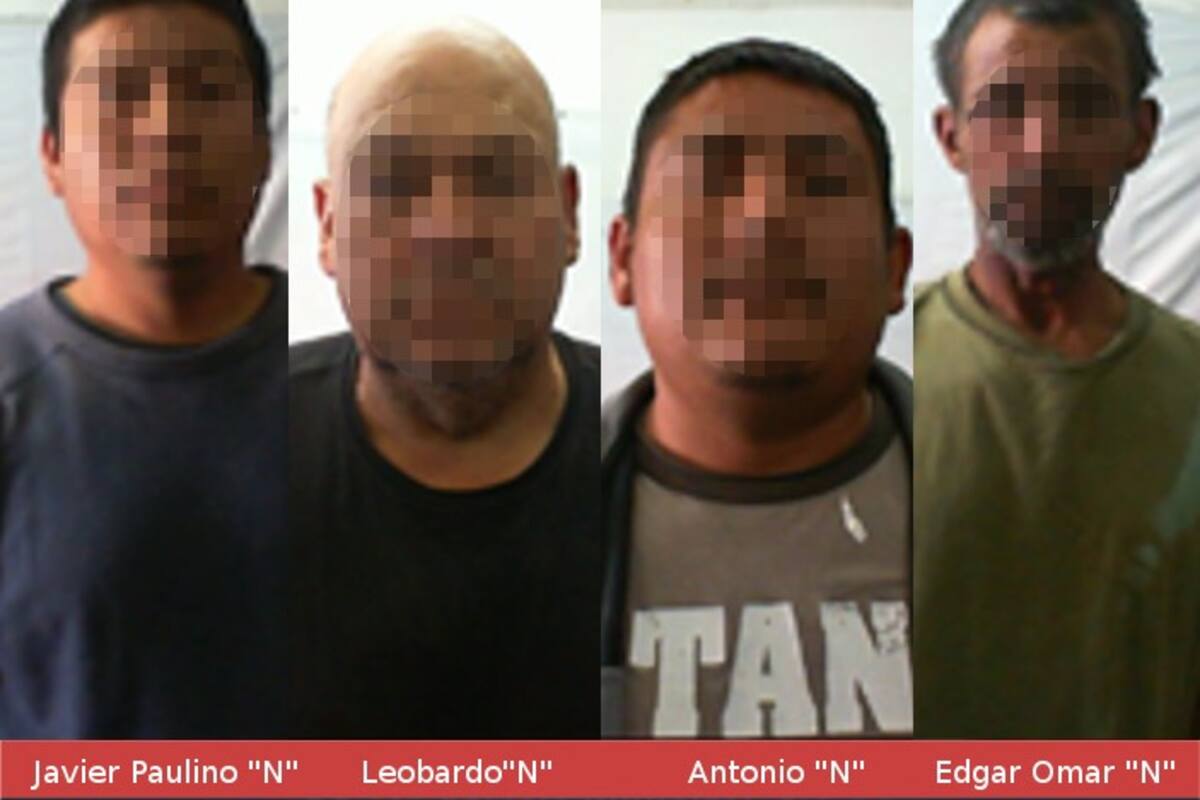 Aseguran a cuatro hombres involucrados en probable privación ilegal de la libertad