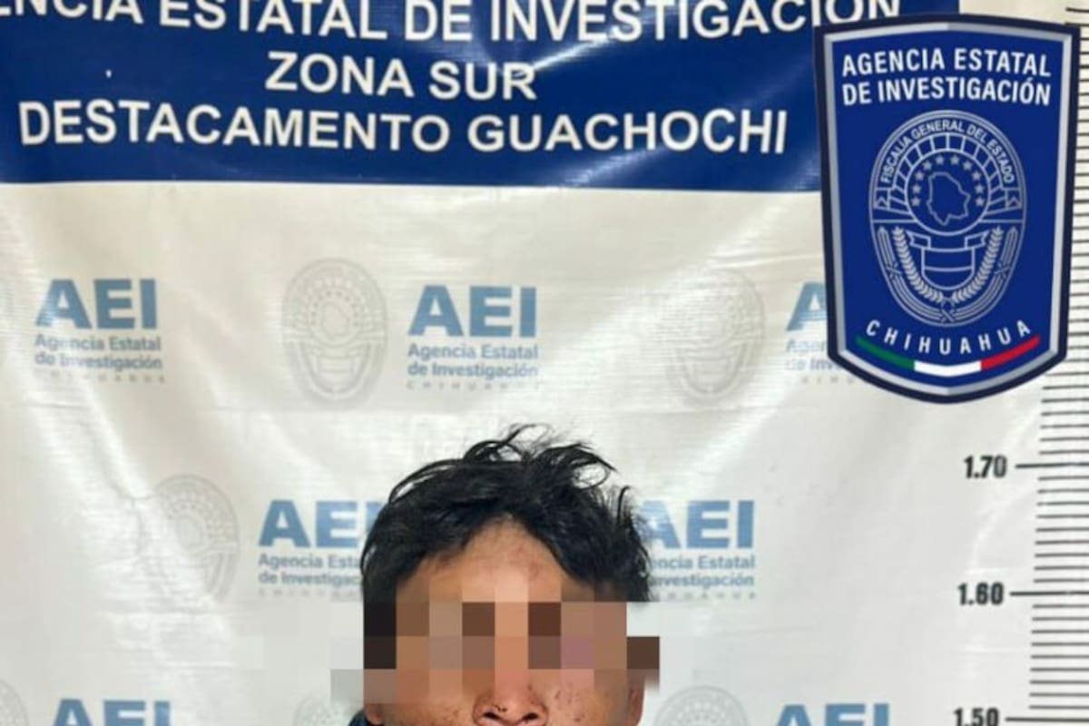 Detienen a hombre en Guachochi, Chihuahua por intento de feminicidio en contra de su esposa y de su suegra