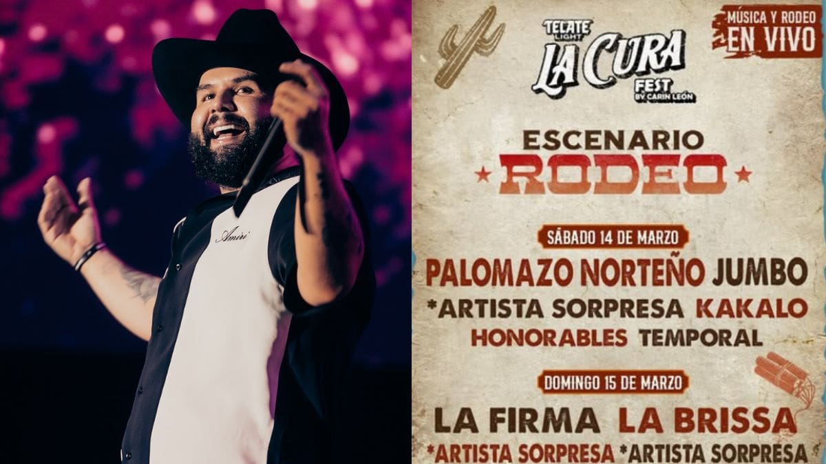 La Cura Fest revela los artistas que estarán en el Área de Rodeo: fechas, cartel y lo que debes saber del festival en Hermosillo