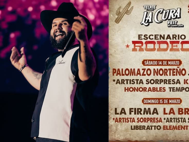 La Cura Fest revela los artistas que estarán en el Área de Rodeo: fechas, cartel y lo que debes saber del festival en Hermosillo