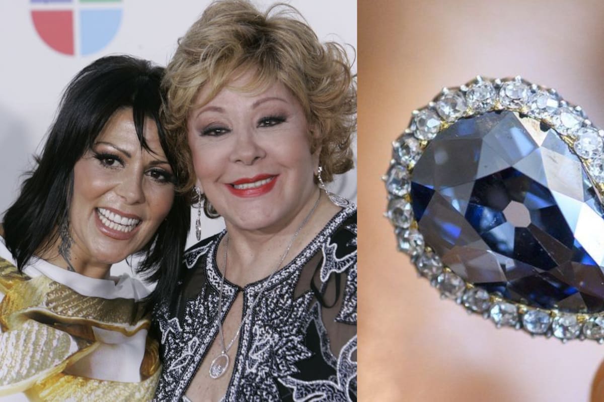 Alejandra Guzmán revela que mandó a hacer un diamante con las restos de Silvia Pinal