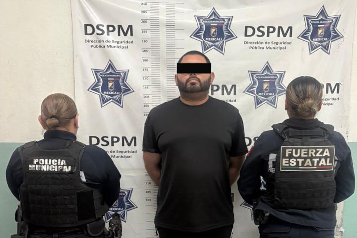 Con arma en mano y actitud agresiva, detienen a hombre tras alerta por mujer en riesgo