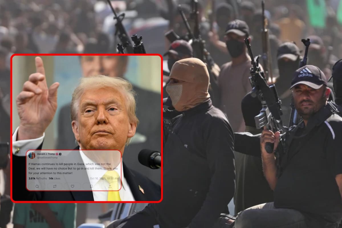 Donald Trump amenaza a Hamás: “No tendremos más opción que entrar y matarlos” si sigue la violencia en Gaza