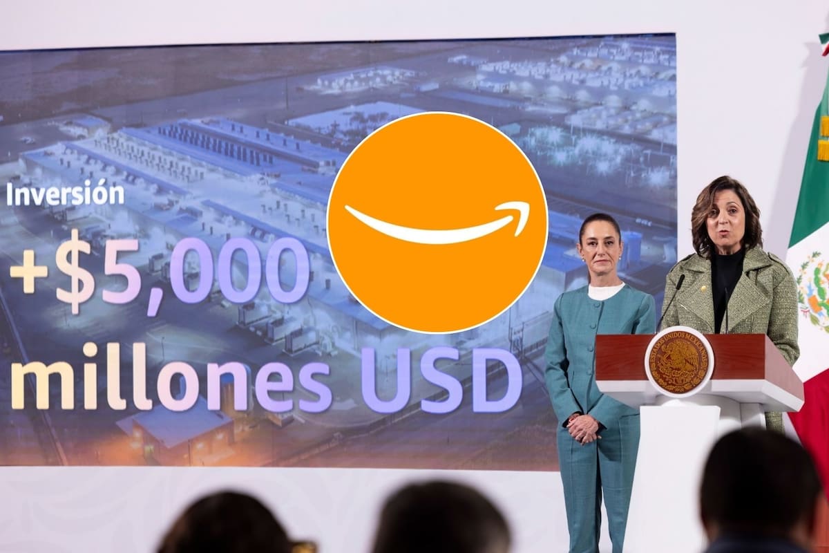 Amazon invierte 5 mil millones de dólares en México como parte del Plan MX de Claudia Sheinbaum