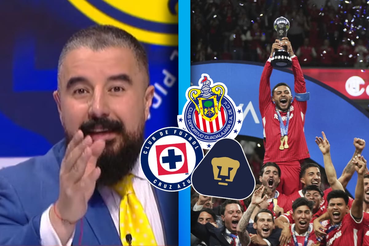 Álvaro Morales tunde a Chivas, Cruz Azul y Pumas por celebrar título del Toluca: “Qué tristeza dan”