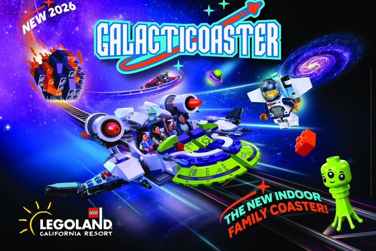 Legoland anuncia Galacticoaster, la primera montaña rusa en 20 años