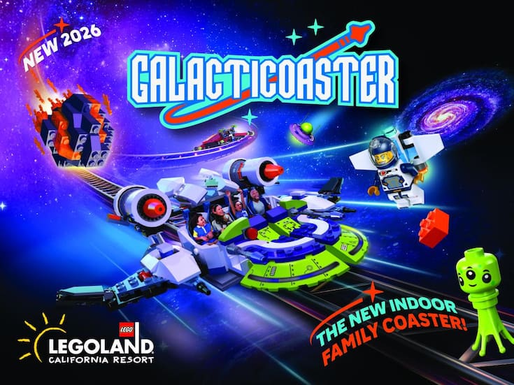 Legoland anuncia Galacticoaster, la primera montaña rusa en 20 años