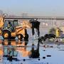 Limpian parte de la Canalización del Río Tijuana ante lluvias del Súper Niño
