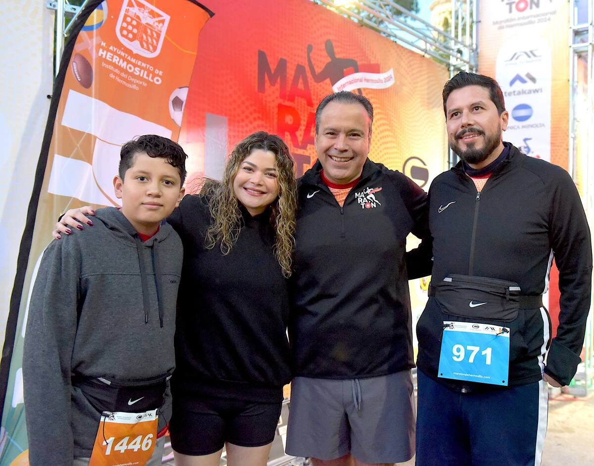 Participa Toño Astiazarán junto a miles de corredores: Fueron carreras de 42, 21, 10 y 5K con atletas de Estados Unidos, Colombia, Kenia y México