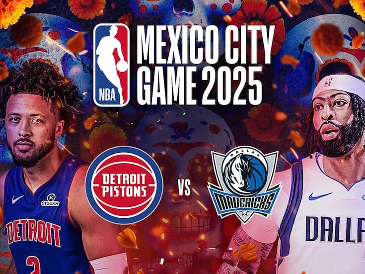 NBA Mexico City Game 2025: Dallas Mavericks vs Detroit Pistons, fecha, horario, boletos y transmisión